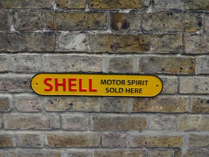 Small shell sign